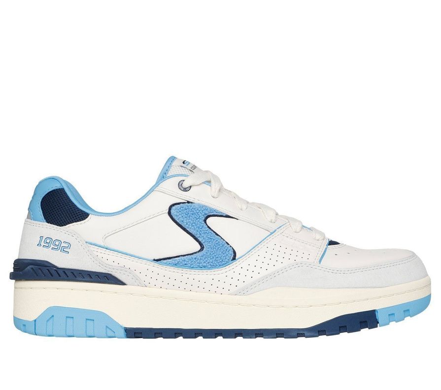 Zapatillas Hombre S-1992 Blanco celete Skechers