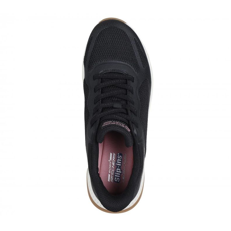 Zapatilla Mujer Bobs Squad 4 Negro Skechers-1