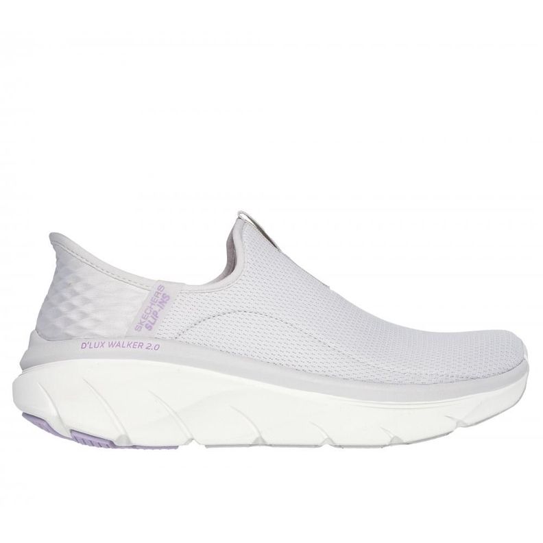 Zapatilla Mujer D'Lux Walker 2.0Happy Step Gris Skechers-0