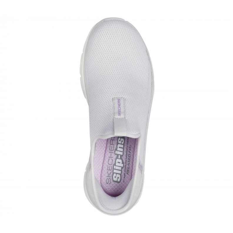 Zapatilla Mujer D'Lux Walker 2.0Happy Step Gris Skechers-1