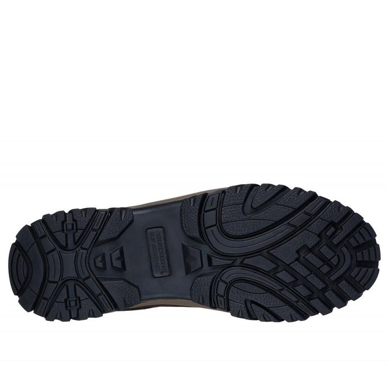 Zapato Hombre Work Relment Erett ST Café Skechers-2