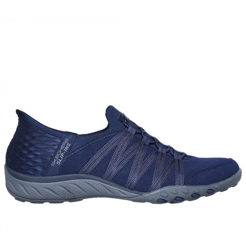 Zapatiila Mujer Skechers Slip-ins: Breathe-Easy Azul-0