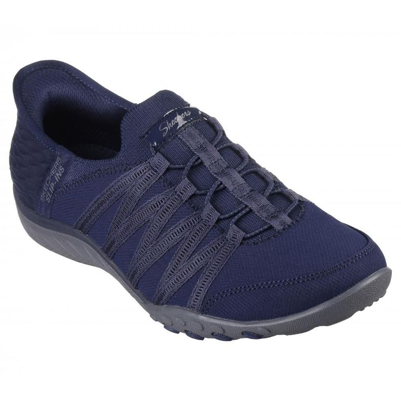 Zapatiila Mujer Skechers Slip-ins: Breathe-Easy Azul-4