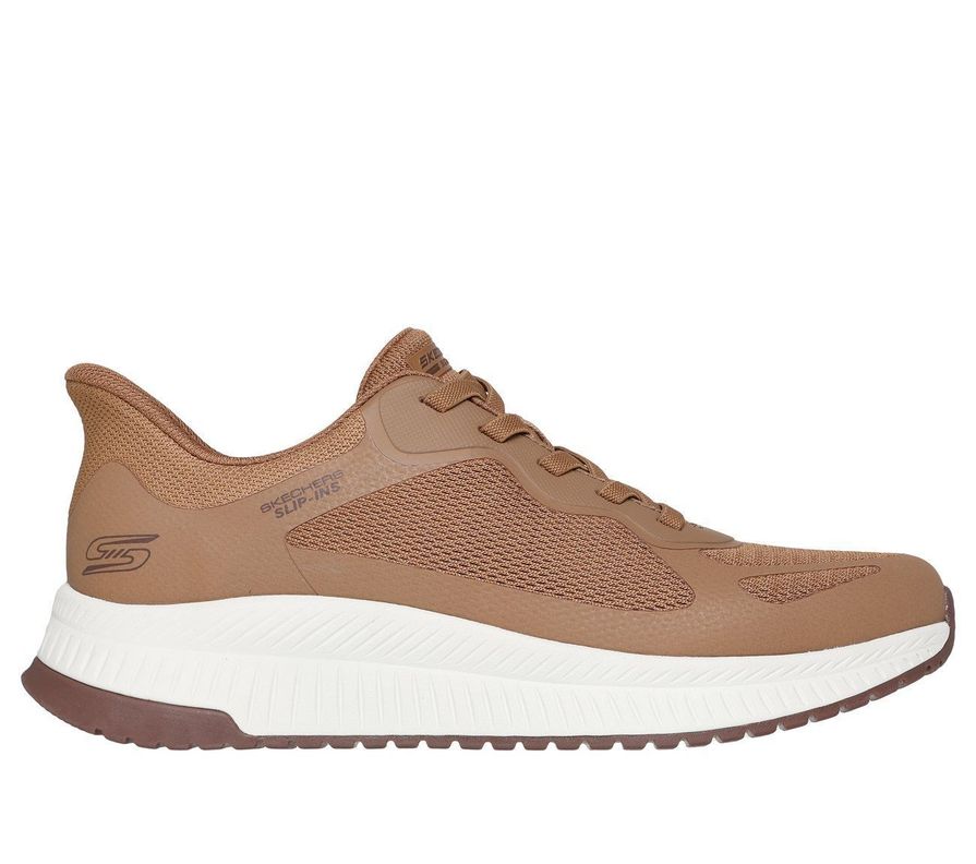 Zapatillas Hombre Slip-ins Bobs Squad 4 Cafe Skechers