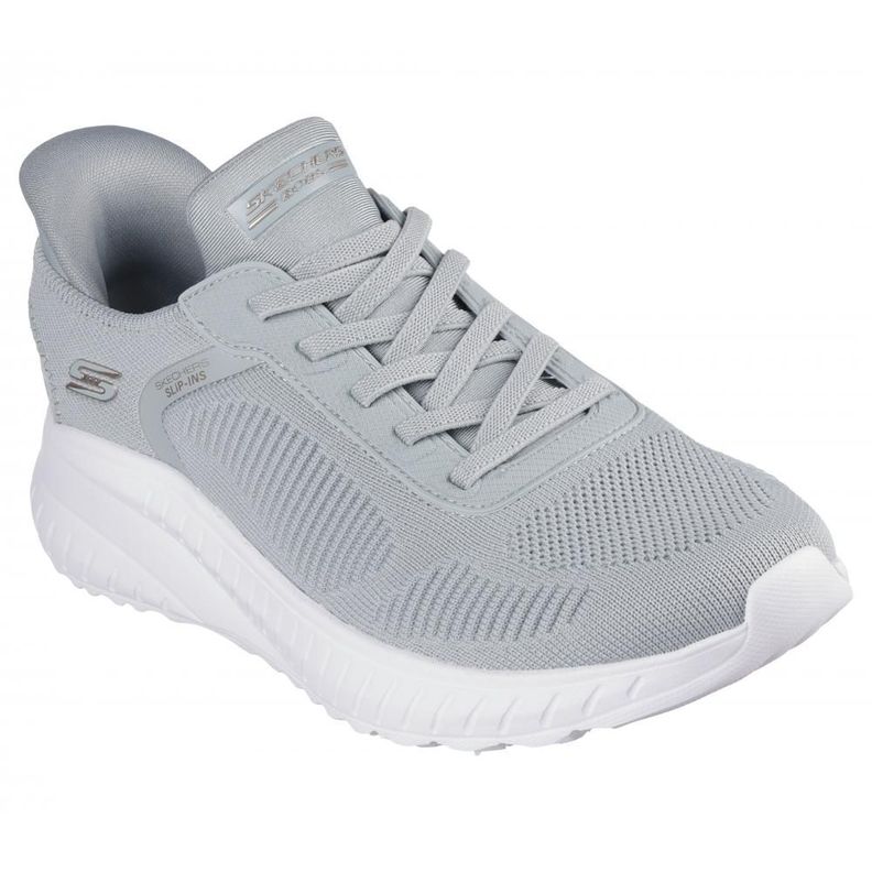 Zapatilla Mujer Bobs Squad Chaos Current Mu Celeste Skechers-4
