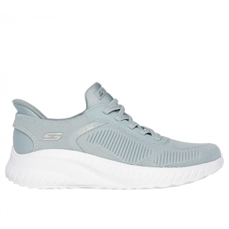 Zapatilla Mujer Bobs Squad Chaos Current Mu Celeste Skechers CL 35