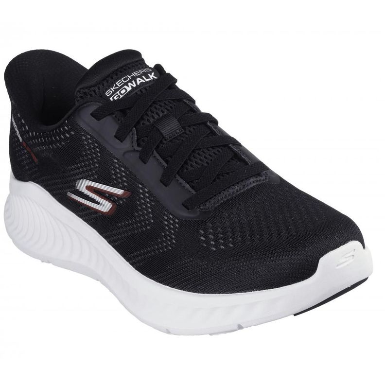 Zapatilla Hombre Go Walk Now Payton Negro B Skechers-4