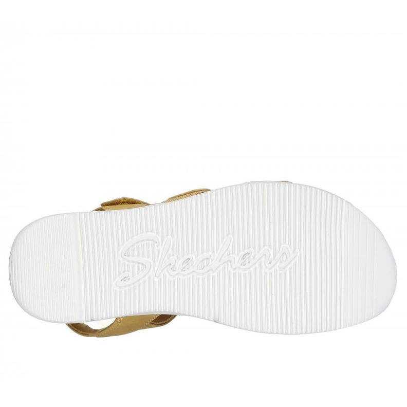 Sandalia Mujer Lifted Comfort Amarillo Skechers-2
