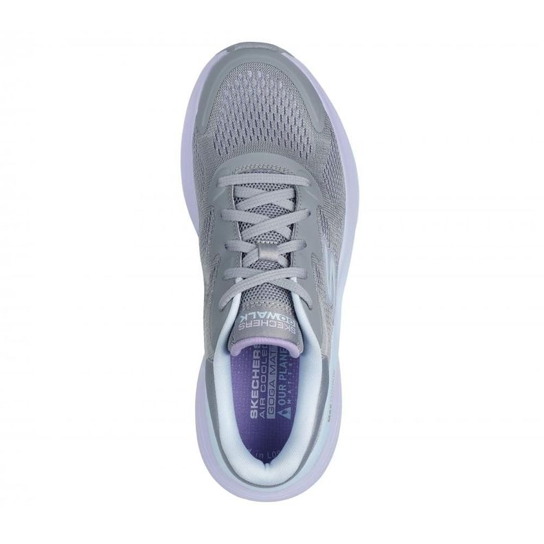 Zapatilla Mujer Go Walk Max Walker Vea Gris Skechers-1