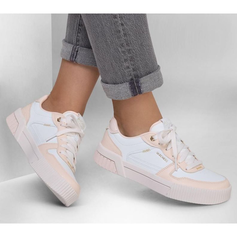 Zapatilla Mujer Jade Best In Class Blanco Skechers-1