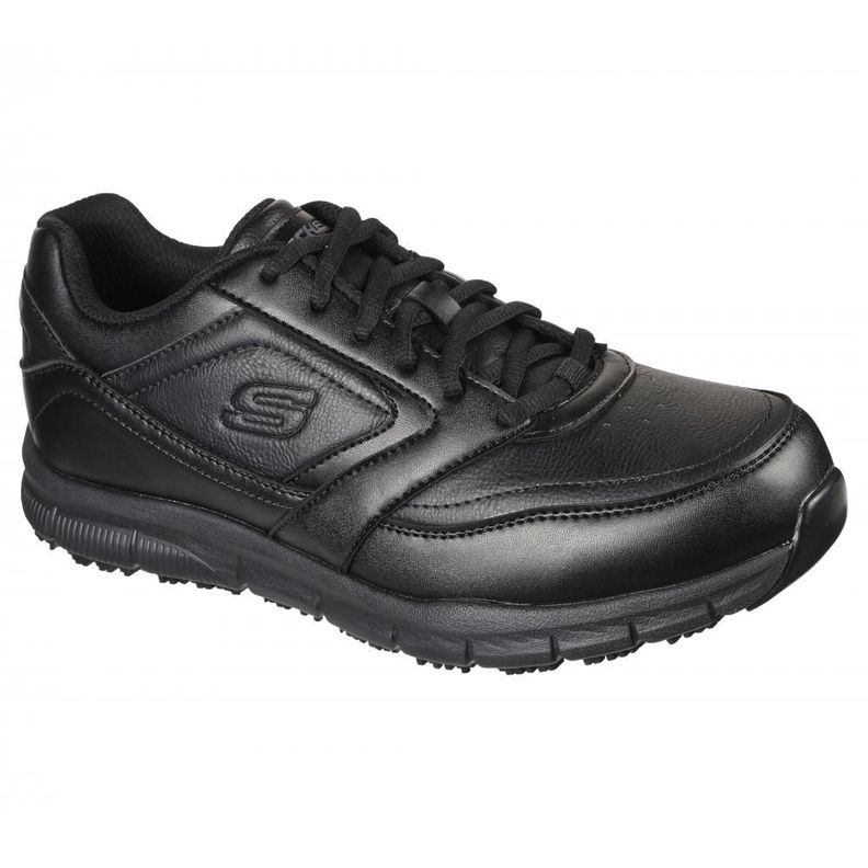 Zapato Hombre Work Nampa SR Negro Skechers-4