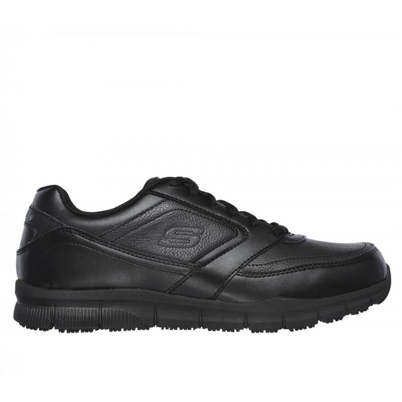 Zapato Hombre Work Nampa SR Negro Skechers