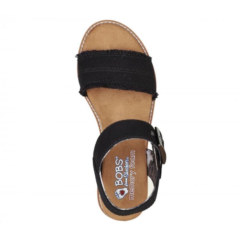 Sandalia Mujer Desert Kiss Adobe Princess Negro Skechers-2