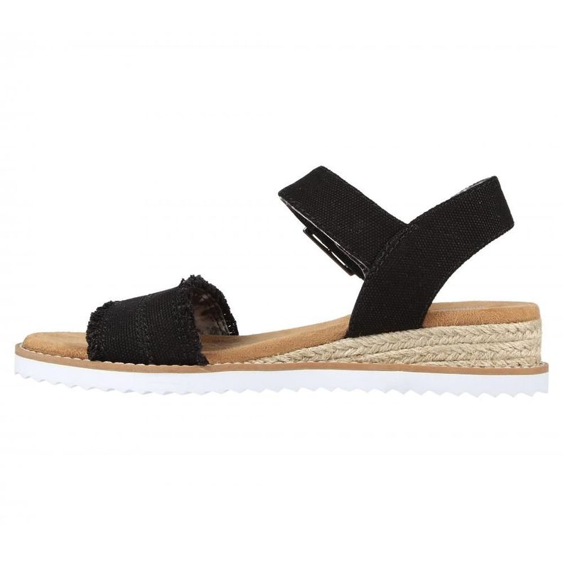 Sandalia Mujer Desert Kiss Adobe Princess Negro Skechers-4