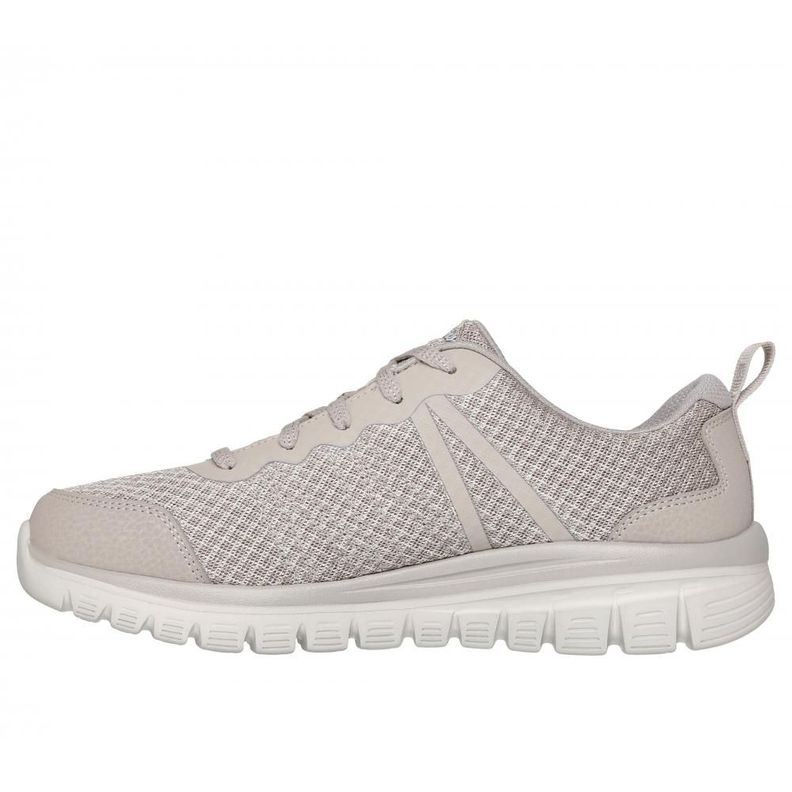 Zapatilla Mujer Graceful Beige Skechers-3