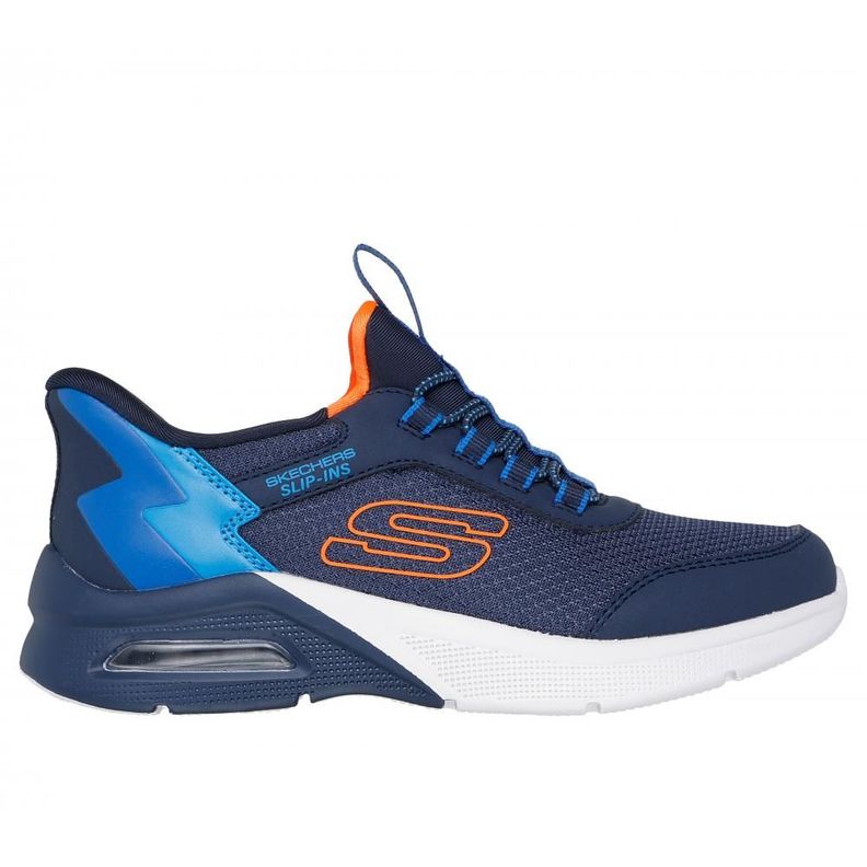 Zapatilla Niño Microspec Max BriskStripe Azul Skechers-0
