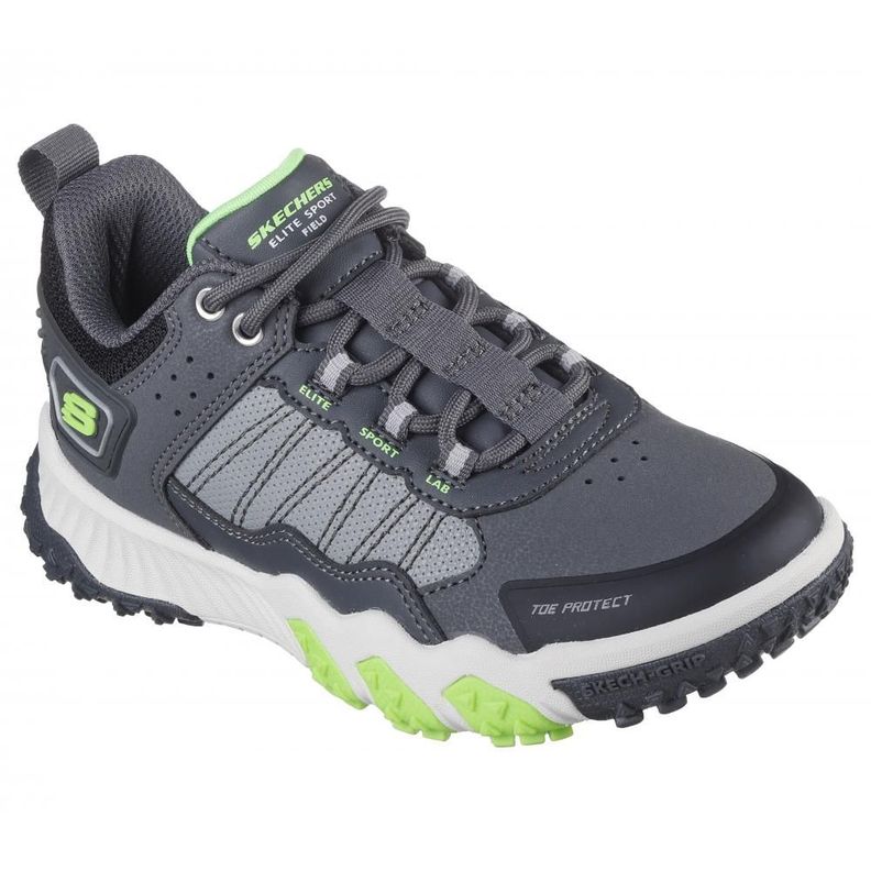 Zapatilla Niño Skechers Elite Sport Field Gris Skechers-4