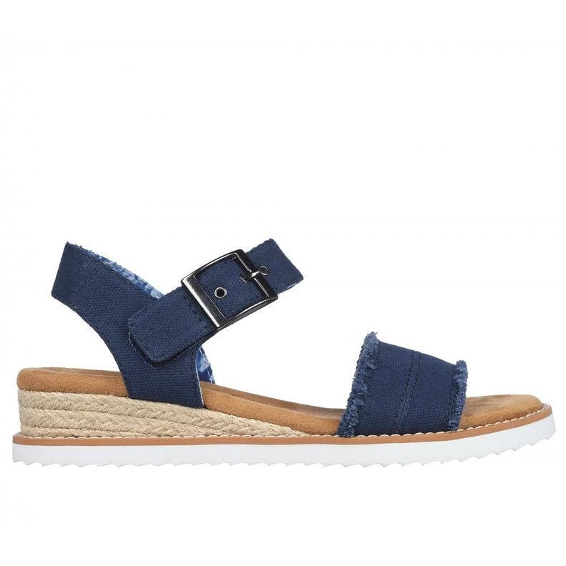 Sandalia Mujer Desert Kiss Adobe Princess Azul Skechers-0