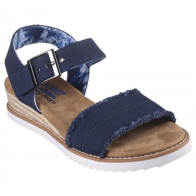 Sandalia Mujer Desert Kiss Adobe Princess Azul Skechers-4