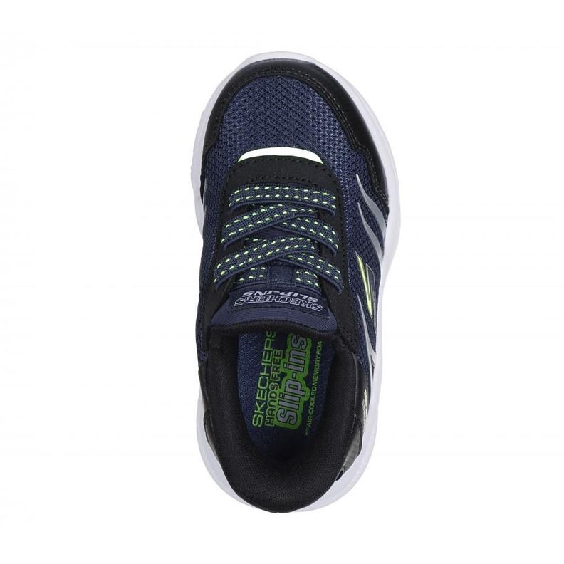 Zapatilla Niño MeteorLightsBrisk Azul Skechers-1