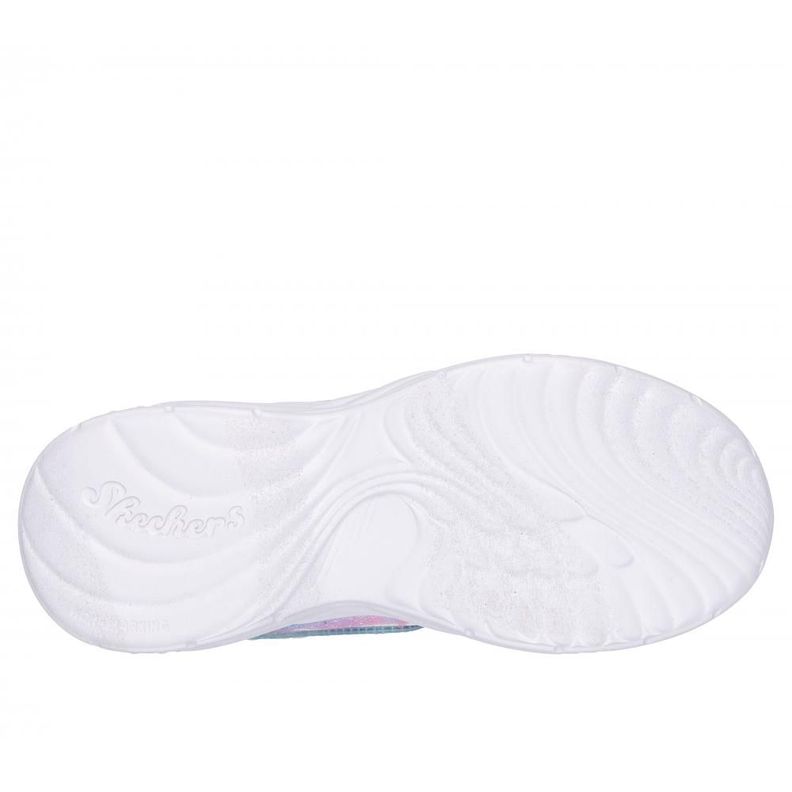 Zapatilla Niña Dream Racer Wing Brites Gris Skechers-2
