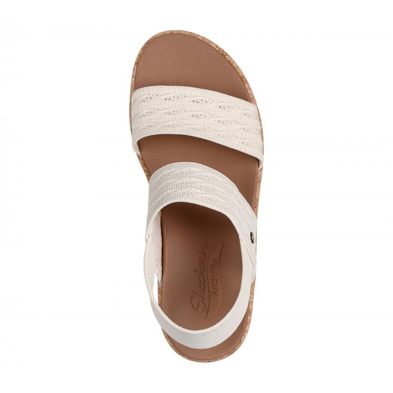 Sandalia Mujer Arch Fit Beverlee Mesh On You Beige Skechers-1