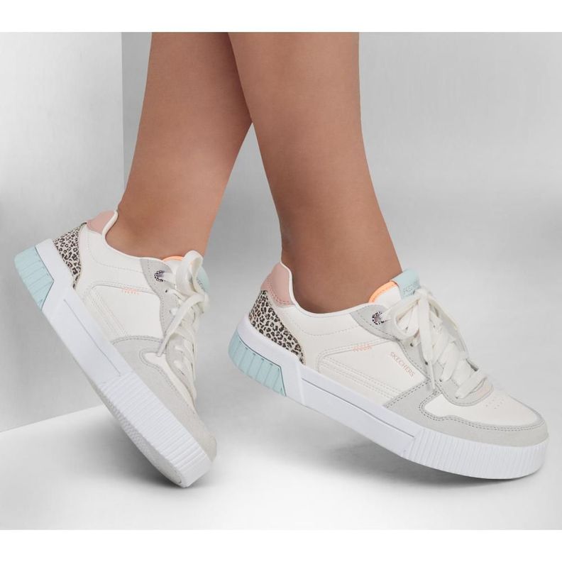 Zapatilla Mujer Jade Feline Instinct Beige Skechers-1