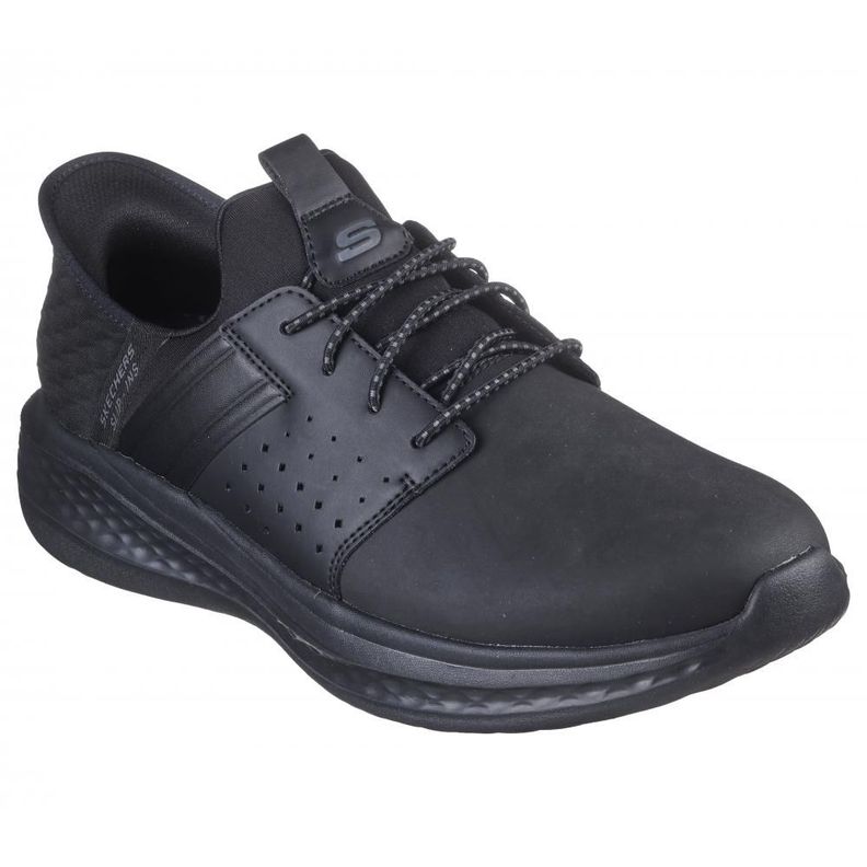 Zapato Hombre Slade Zachary Negro Skechers-4