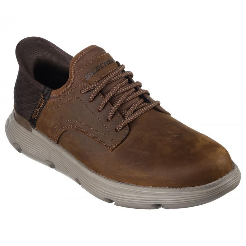 Zapatilla Hombre Skechers Slip-ins: Garza Gervin Café-4