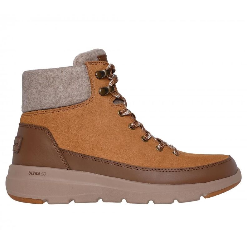 Bototos Mujer Glacial Ultra Café Skechers-0