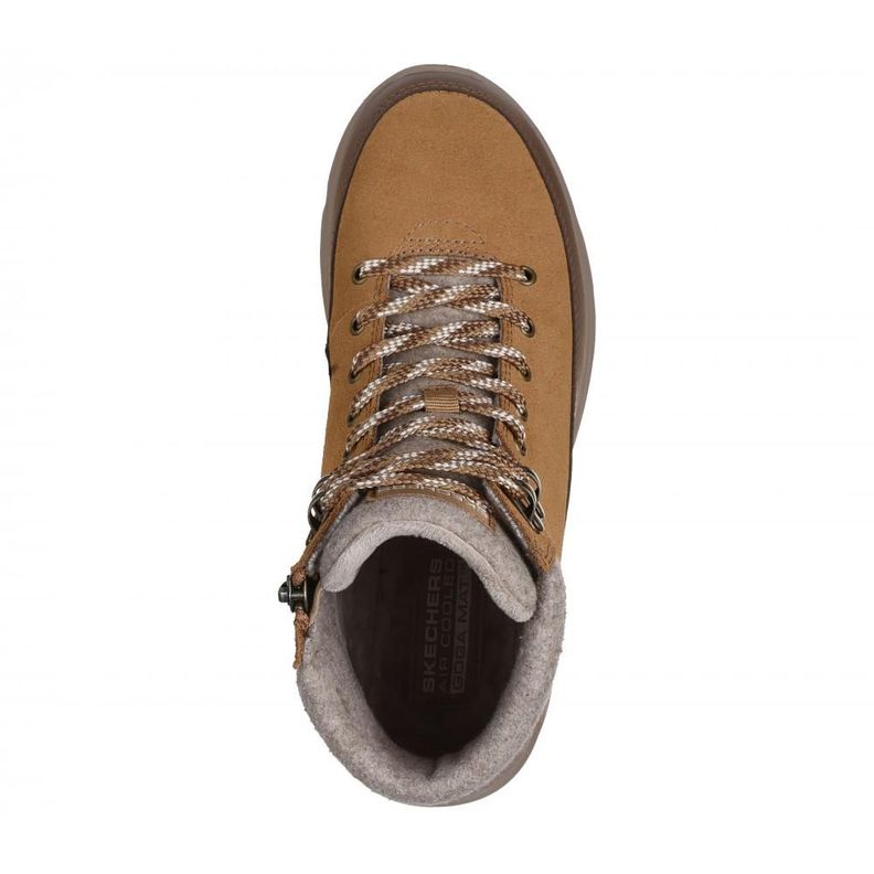 Bototos Mujer Glacial Ultra Café Skechers-1
