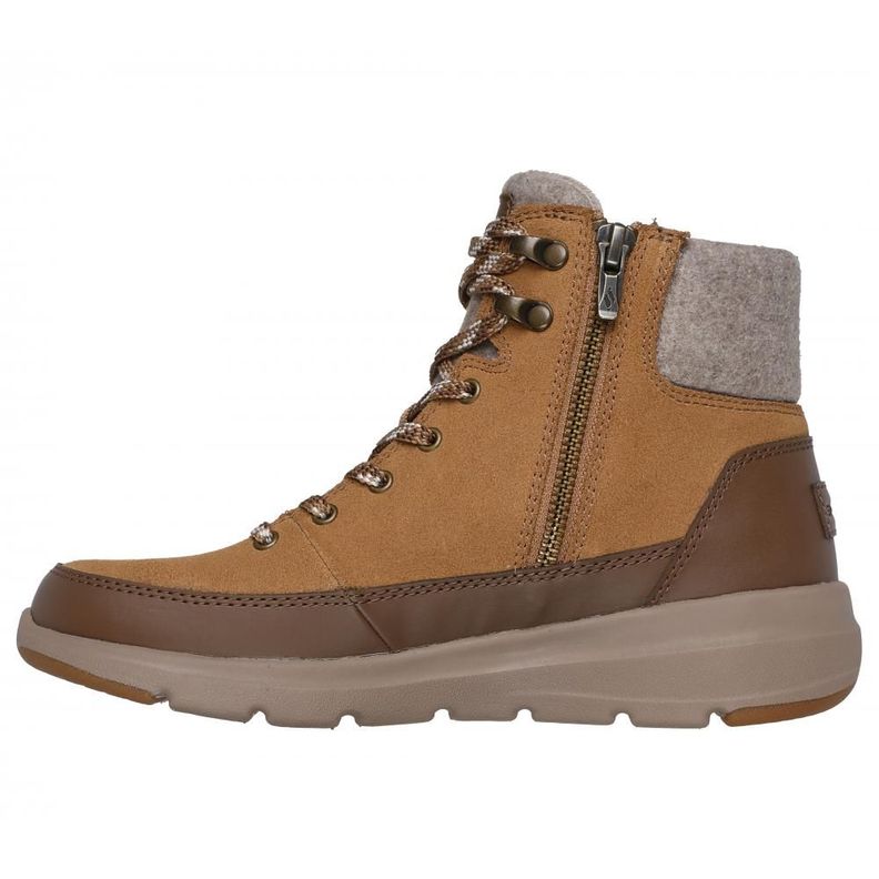 Bototos Mujer Glacial Ultra Café Skechers-3