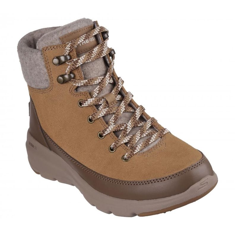 Bototos Mujer Glacial Ultra Café Skechers-4