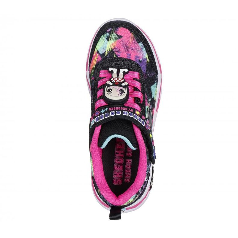 Zapatilla Niña Snuggle Sneaks Skech Squad Negro Skechers-1