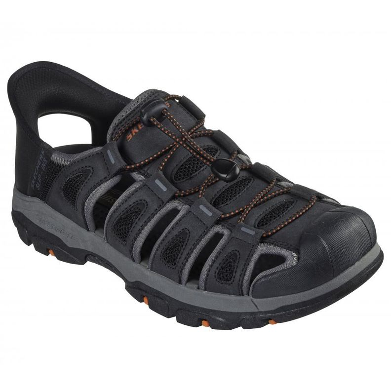 Sandalia Hombre Skechers Slip-ins: Tresmen Negro-4