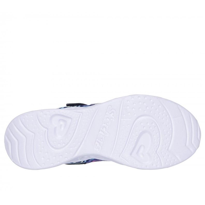 Zapatilla Niña Heart Lights Boogie Love Azul Skechers-2