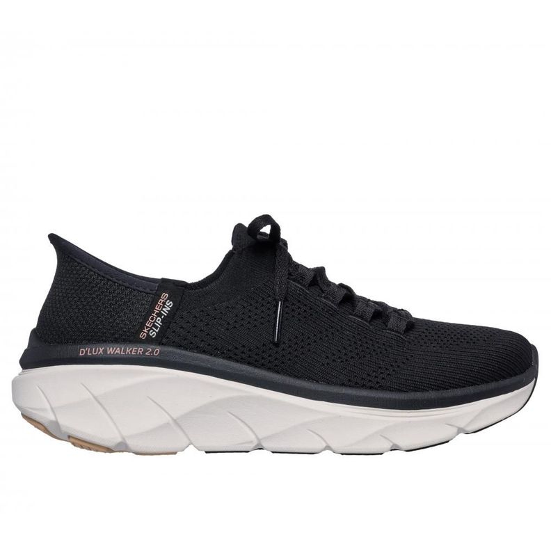 Zapatilla Mujer Skechers Slip-ins: D'Lux Walker 2.0 Negro A-0