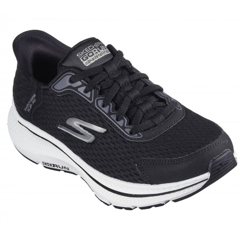 Zapatilla Mujer Skechers Slip-ins: Go Run Consistent Negro-4