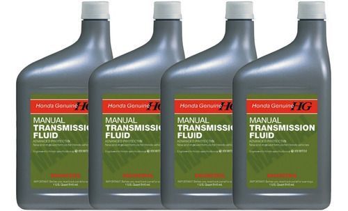 Pack X4 Aceite Transmisión Manual Fluid Honda Original-0