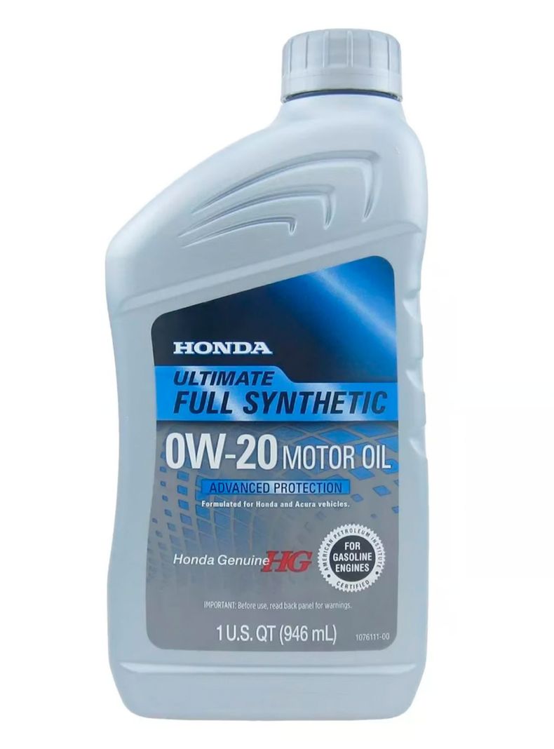 Pack Filtro Aceite + Golilla + 6 Aceites 0w20 Honda Ultimate-1