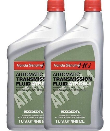 Pack X2 Aceite Transmisión Automática Honda Original Atf Dw1-0