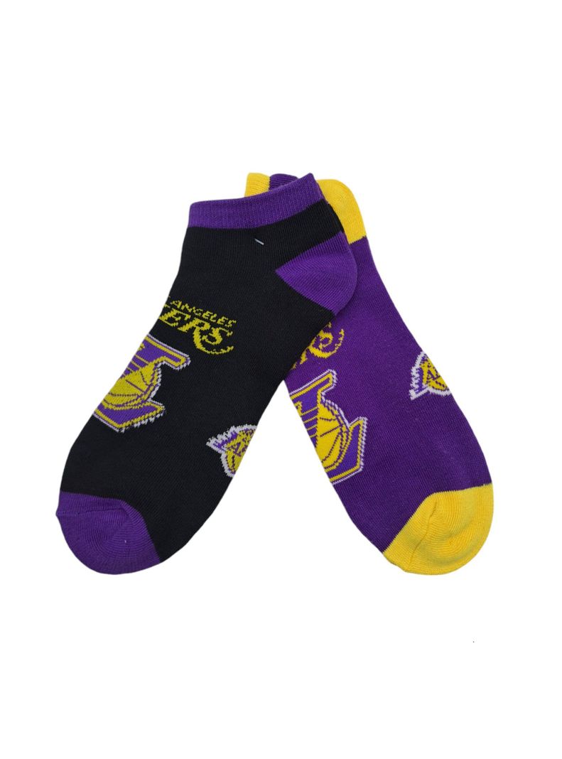 Calcetines Cortos Pack x2 NBA Los Angeles Lakers.-0