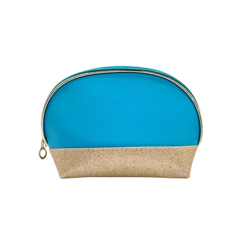 Cosmetiquero Estuche Multiuso Color Celeste -1