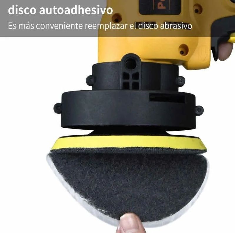 Pulidora Lijadora Auto Potente 700w + Full accesorios + pasta pulir-3