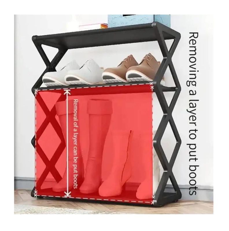 Organizador Zapatos Plegables 4 Niveles-2