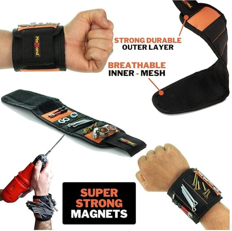 Pulsera Magnética Para Herramienta Ajustable-2