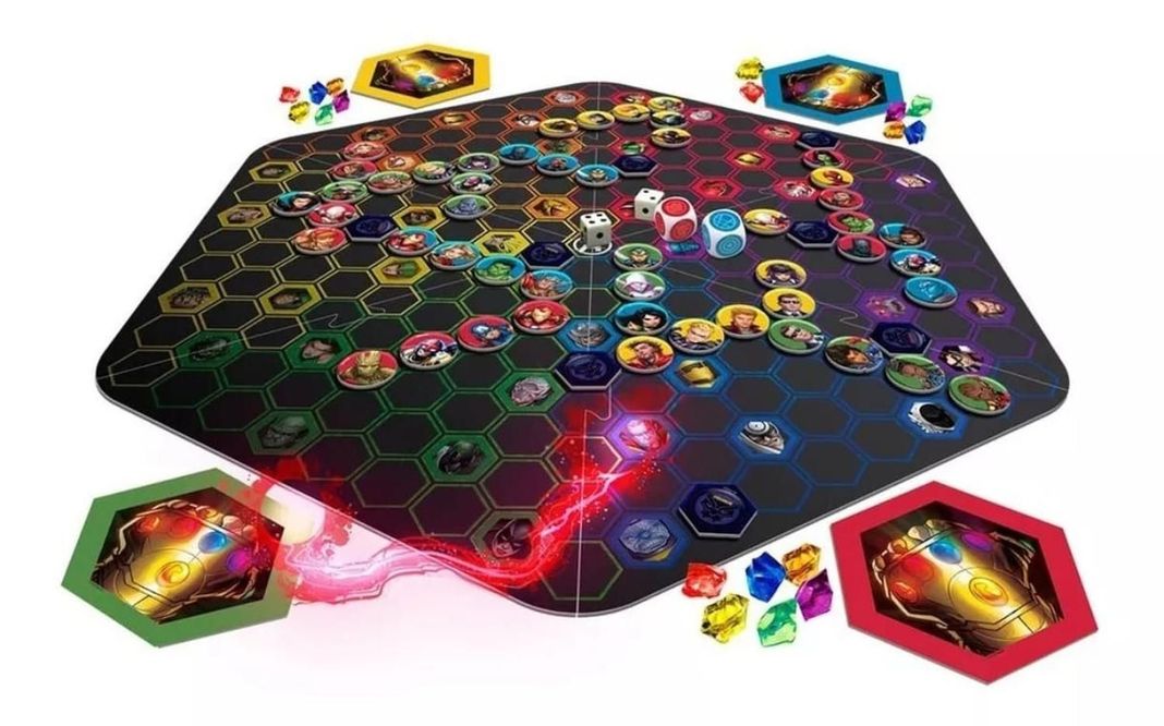 Juego De Mesa Marvel Hex Gemas Del Infinito-1