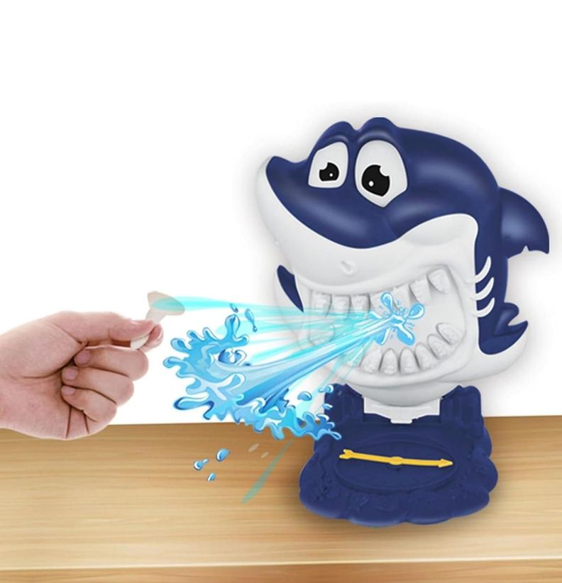 Juguete Tiburón Lanza Agua Juego De Mesa-1