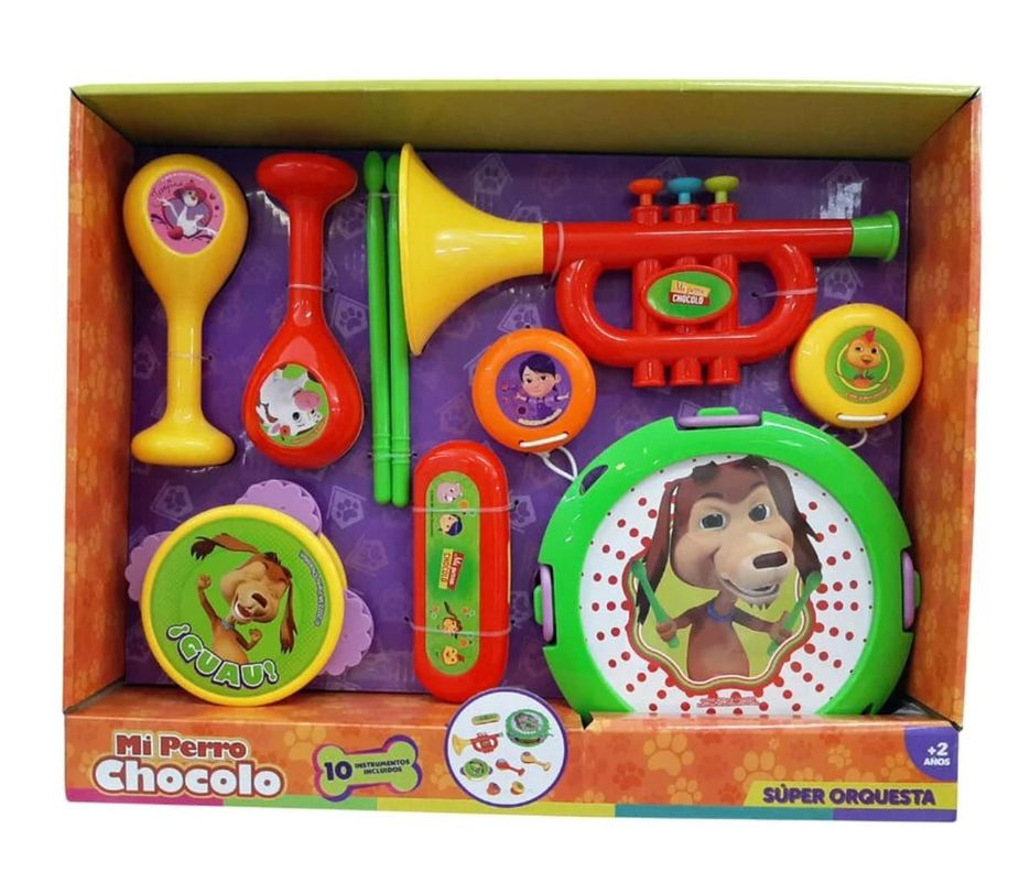 NEW.VANA Set Banda Musical De Mi Perro Chócolo