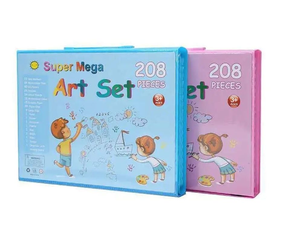 Maleta De Lapices Para Niños Set De 208 Lapiz-2